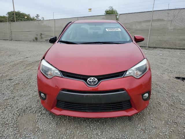  TOYOTA COROLLA 2015 Czerwony