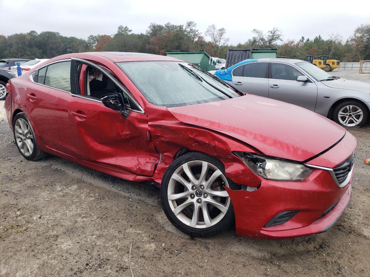 VIN JM1GJ1T58F1208445 2015 MAZDA 6 no.4