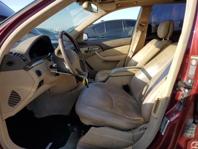 2001 MERCEDES-BENZ S 500  