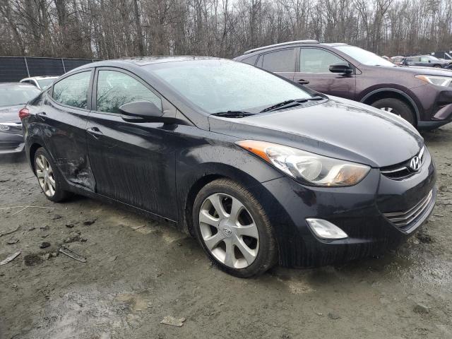 Sedans HYUNDAI ELANTRA 2012 Black