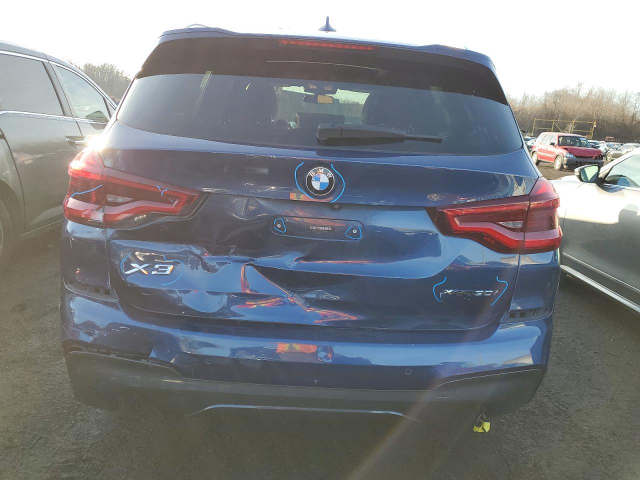 VIN 5UXTR9C50JLD89075 2018 BMW X3 no.6