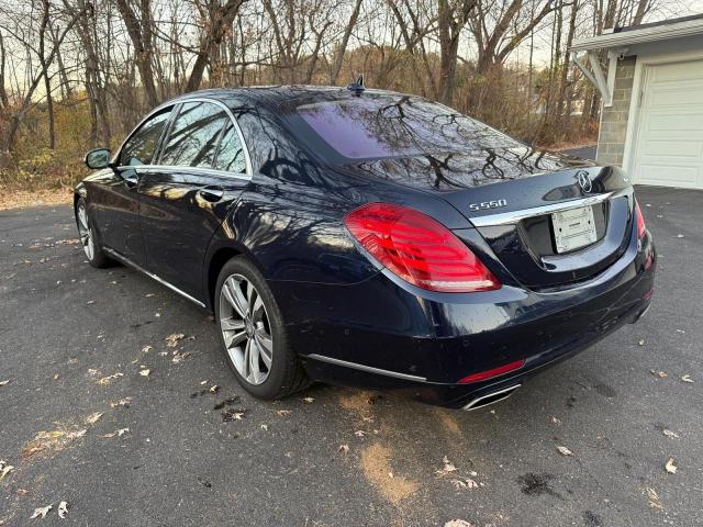 Sedans MERCEDES-BENZ S-CLASS 2015 Granatowy