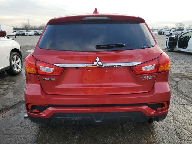  MITSUBISHI OUTLANDER 2019 Красный