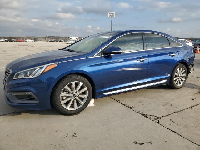  HYUNDAI SONATA 2016 Синий