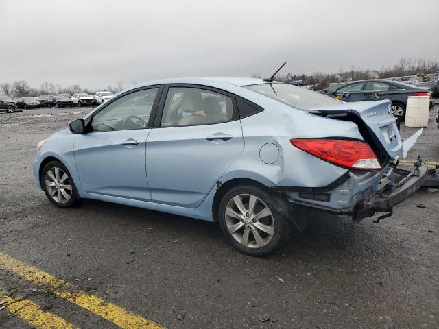 Sedans HYUNDAI ACCENT 2012 Blue