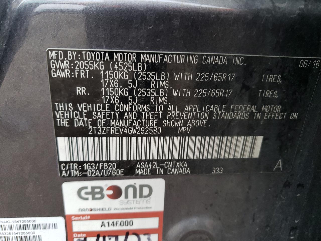 2016 Toyota RAV 4 - Image 13