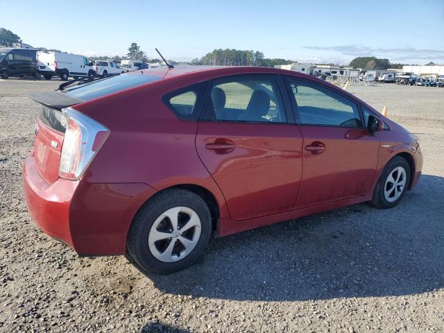  TOYOTA PRIUS 2013 Red