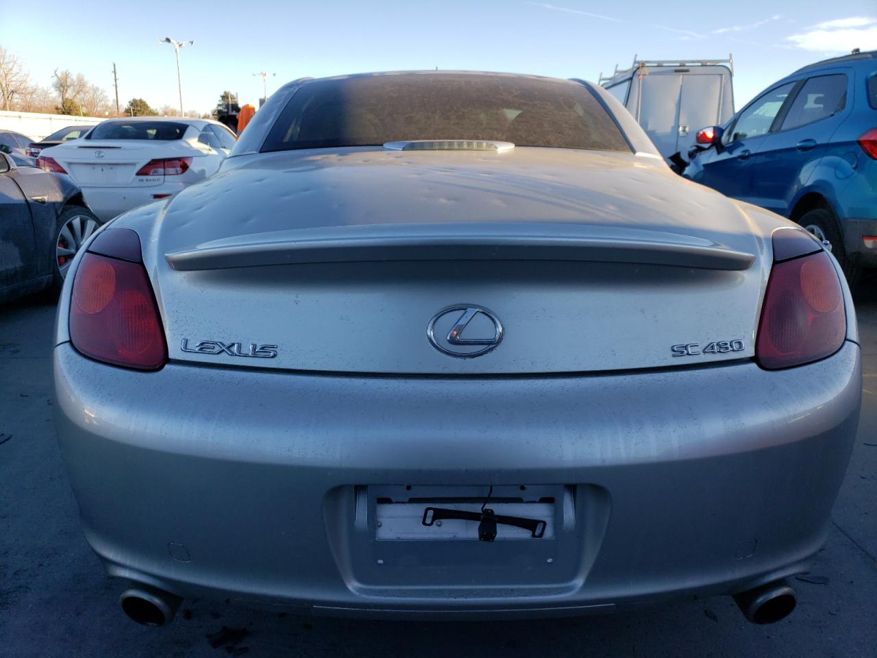 2003 Lexus Sc 430 VIN: JTHFN48YX30040702 Lot: 86163054