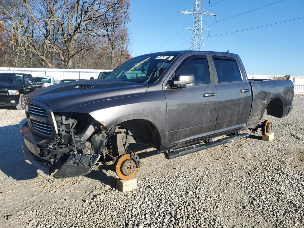 2015 Ram 1500 Sport zu verkaufen in Franklin, WI - Vandalism