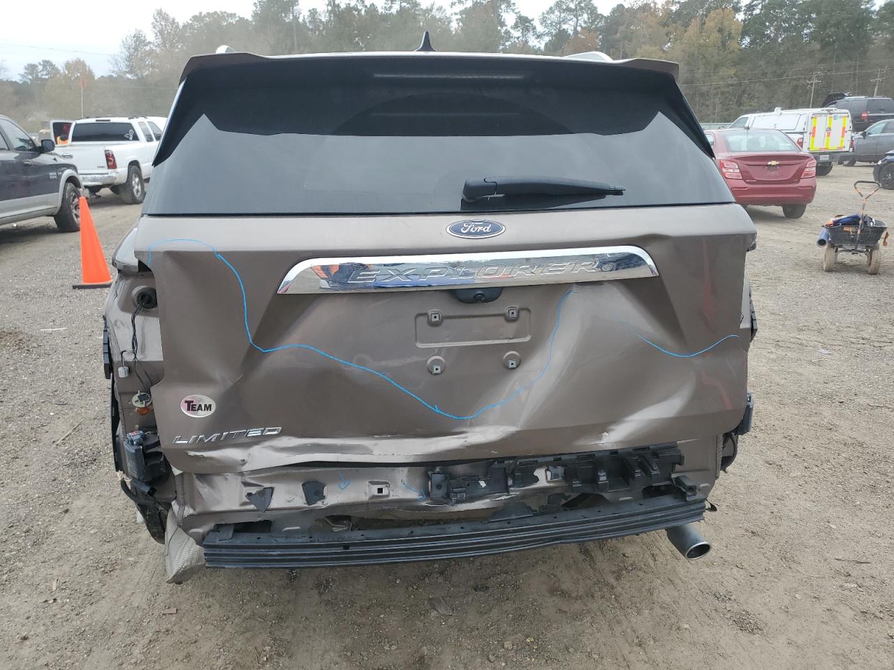 2021 Ford Explorer Limited VIN: 1FMSK7FH9MGB06447 Lot: 85081584