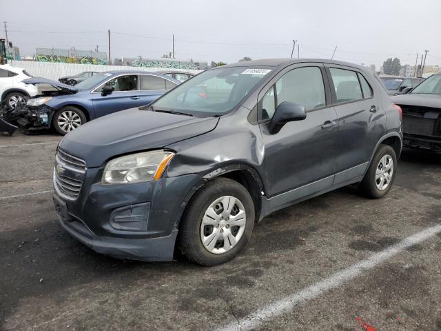  CHEVROLET TRAX 2016 Вугільний