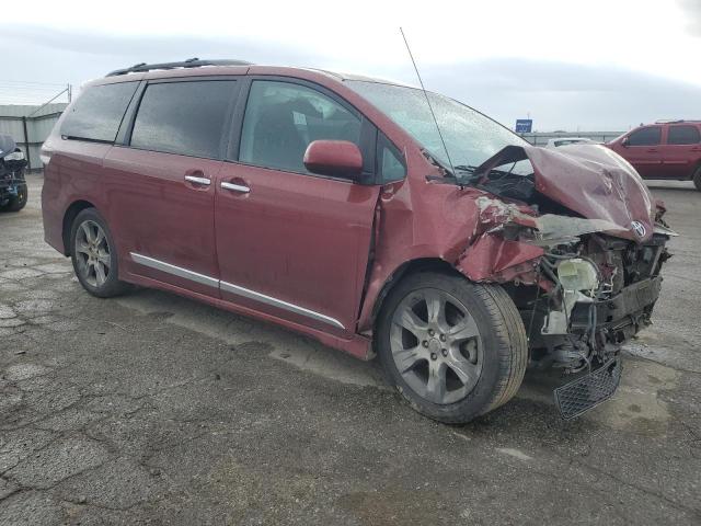  TOYOTA SIENNA 2014 Бургунді