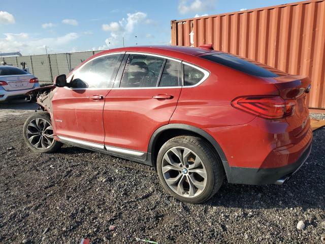  BMW X4 2015 Червоний