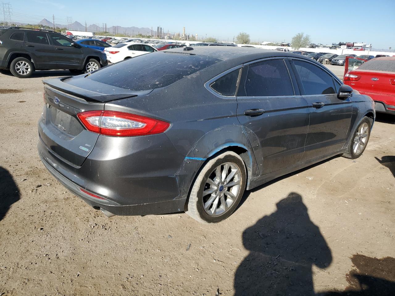 VIN 3FA6P0HD0ER293098 2014 FORD FUSION no.3