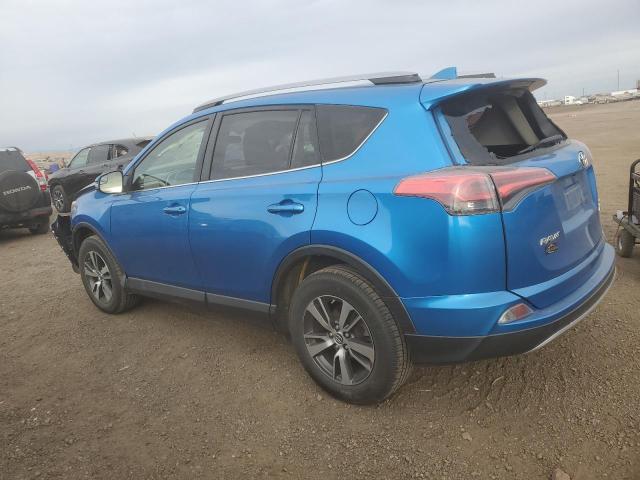  TOYOTA RAV4 2017 Синий