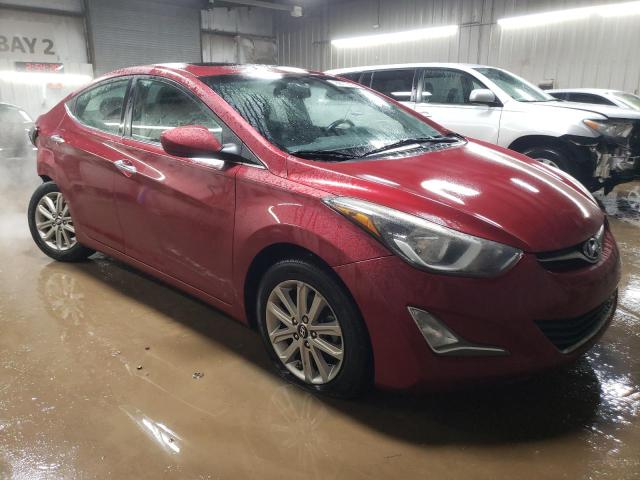  HYUNDAI ELANTRA 2015 Red