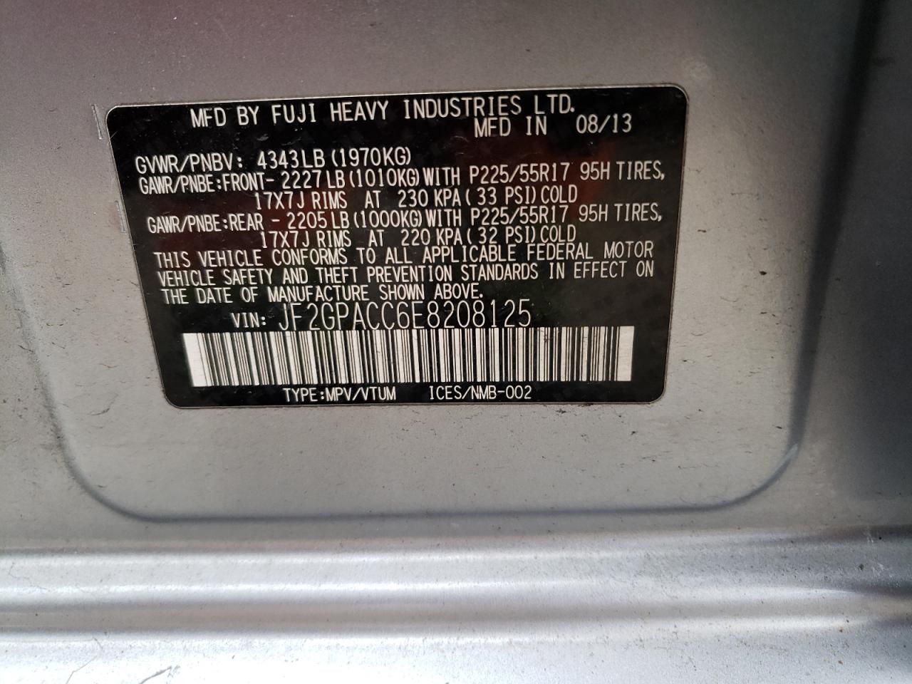 2014 Subaru XV - Image 13