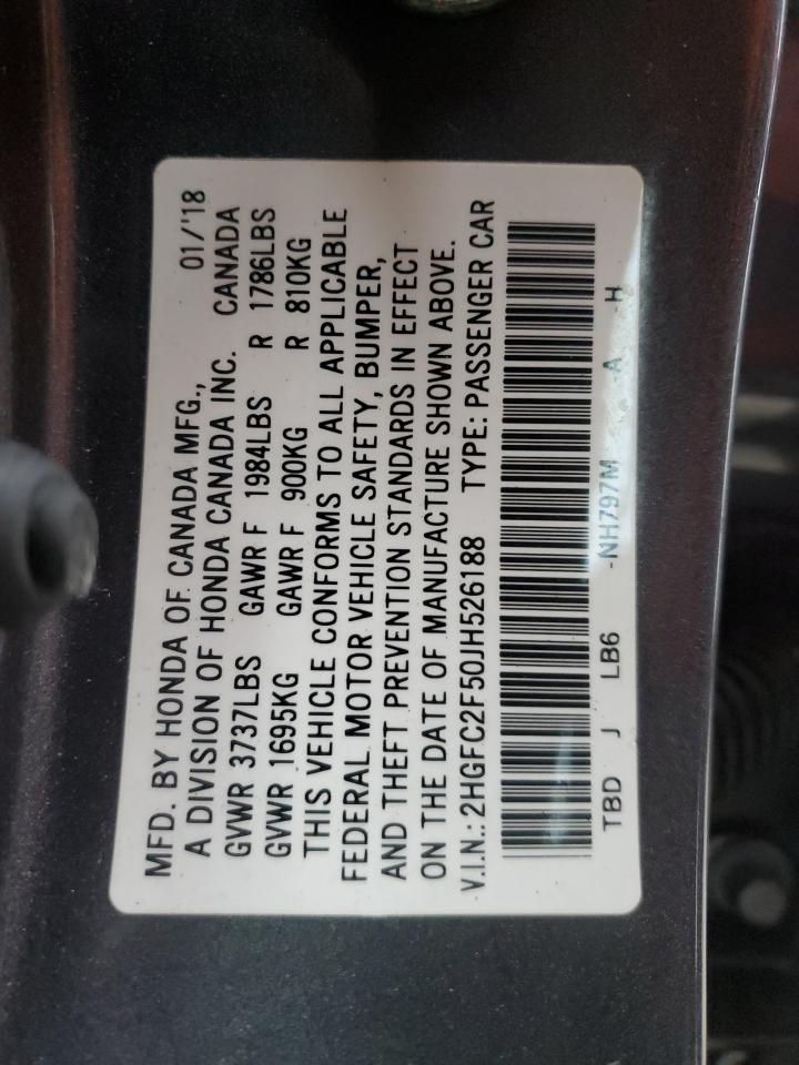 2018 Honda Civic - Image 13
