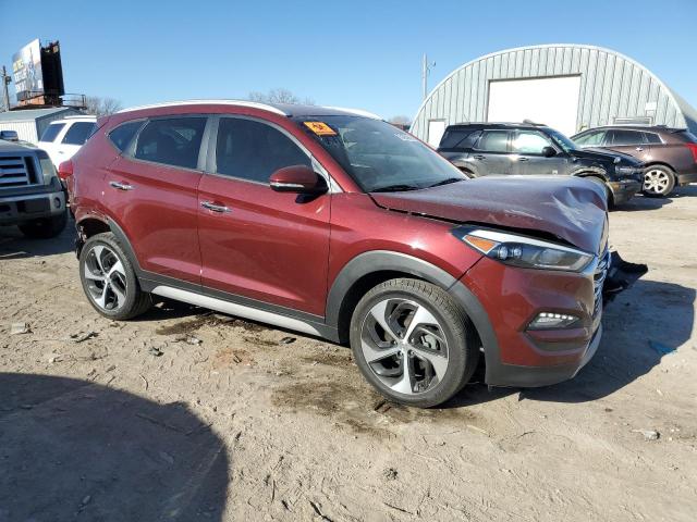  HYUNDAI TUCSON 2017 Czerwony