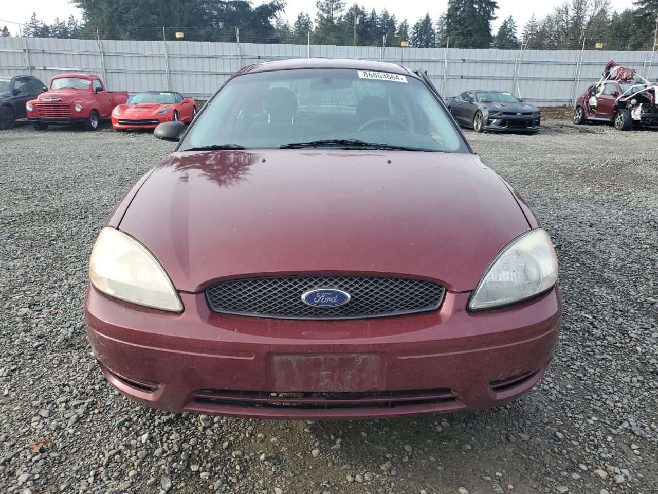 2005 Ford Taurus Se VIN: 1FAFP53U85A281781 Lot: 86863664