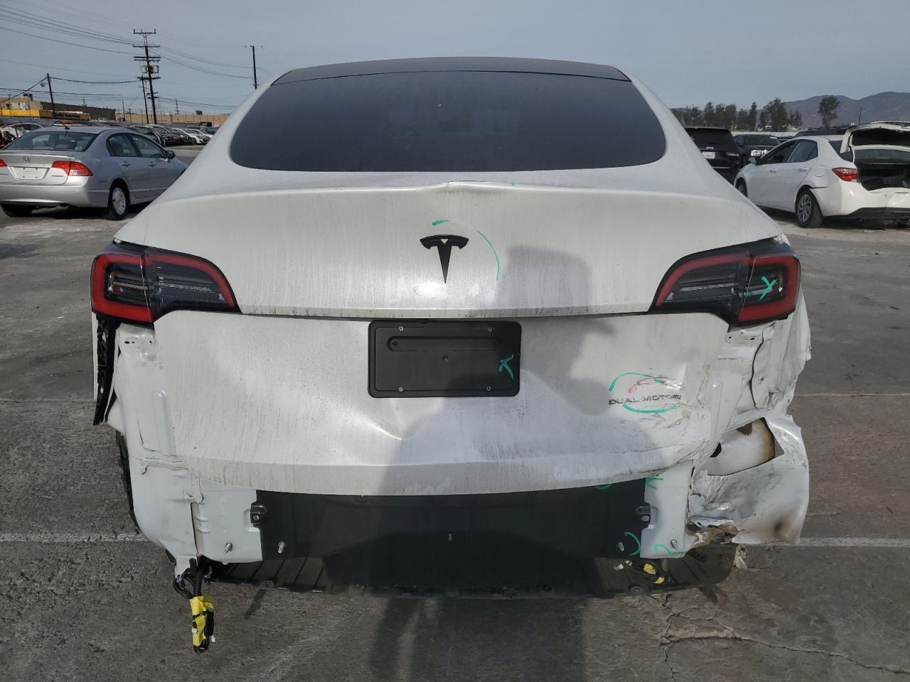 2021 Tesla Model Y VIN: 5YJYGDEE0MF070034 Lot: 84420694