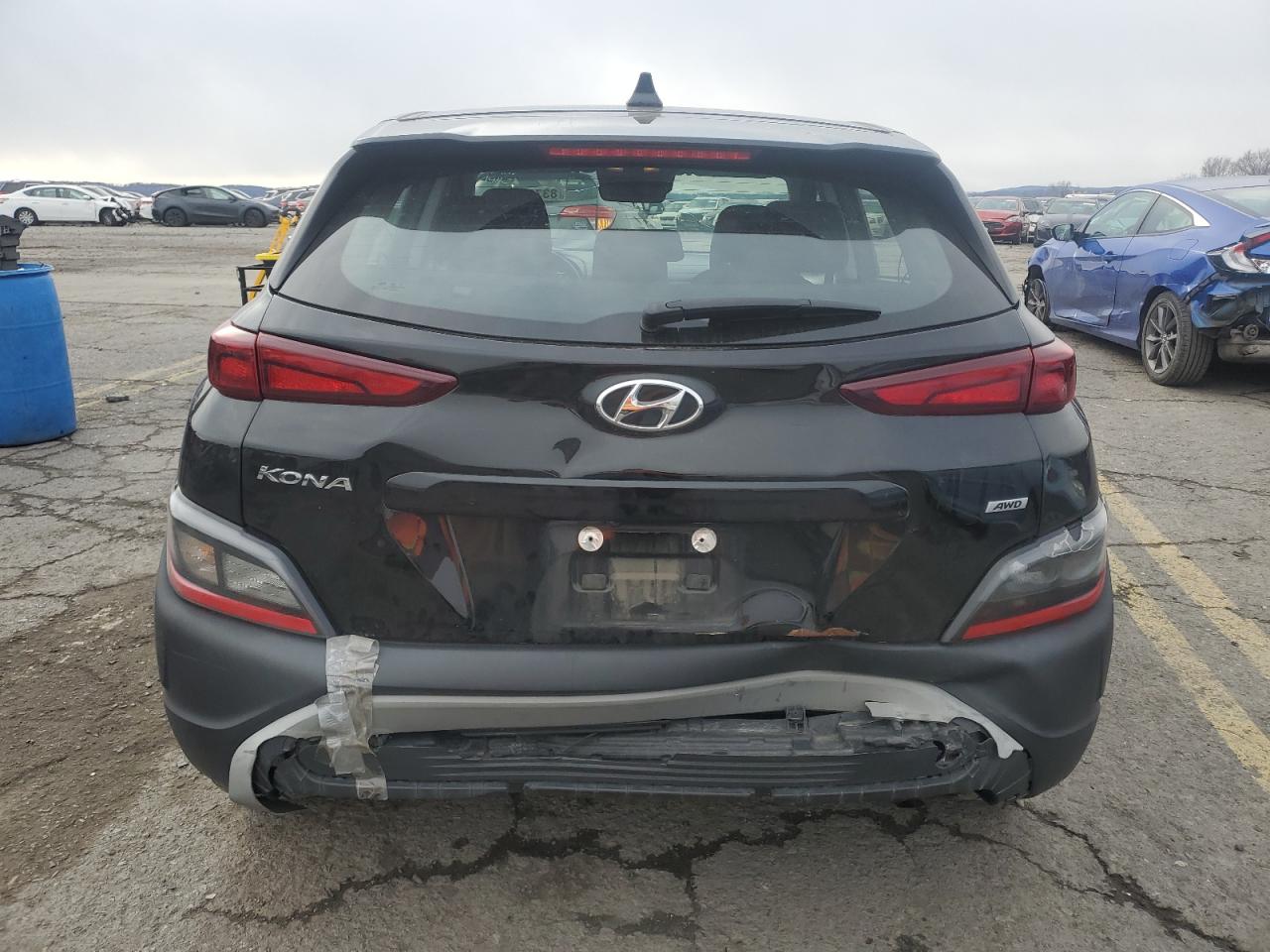 2022 Hyundai Kona Sel VIN: KM8K2CAB7NU763407 Lot: 83788824