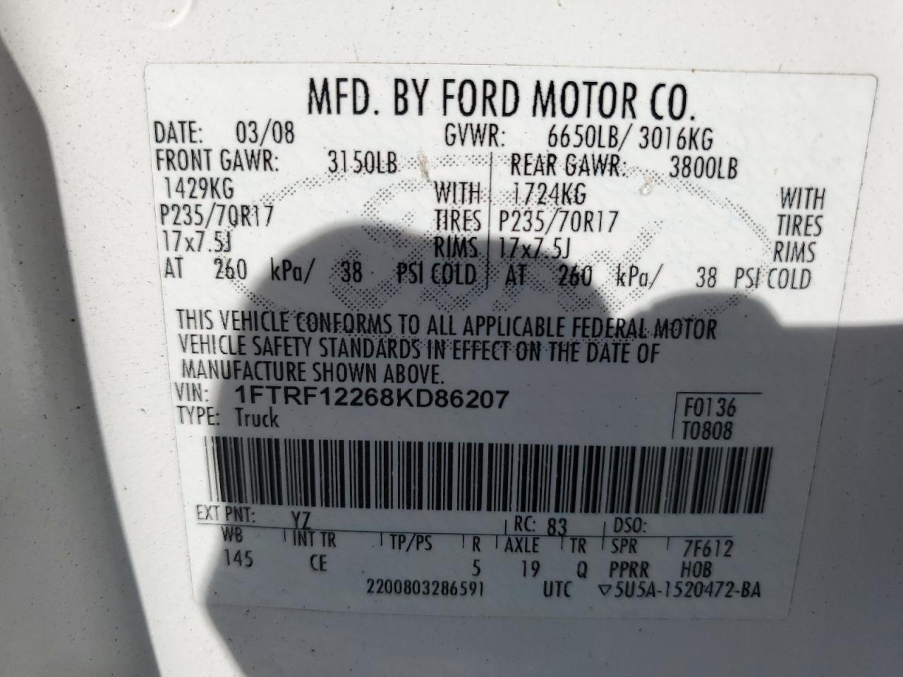 2008 Ford F-150 - Image 12