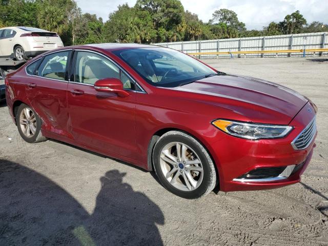  FORD FUSION 2018 Burgundy