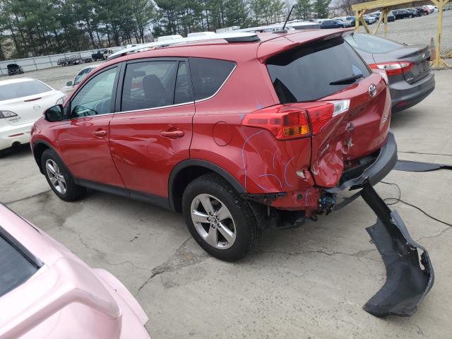  TOYOTA RAV4 2015 Red