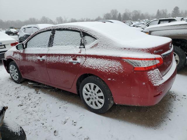  NISSAN SENTRA 2015 Burgundy