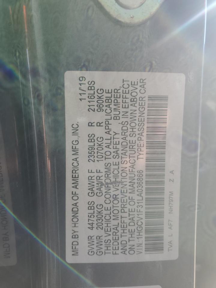 2020 Honda Accord - Image 12