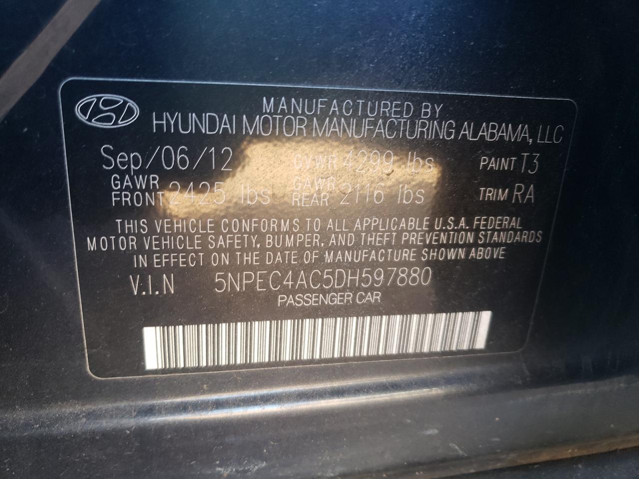 2013 Hyundai Sonata - Image 12