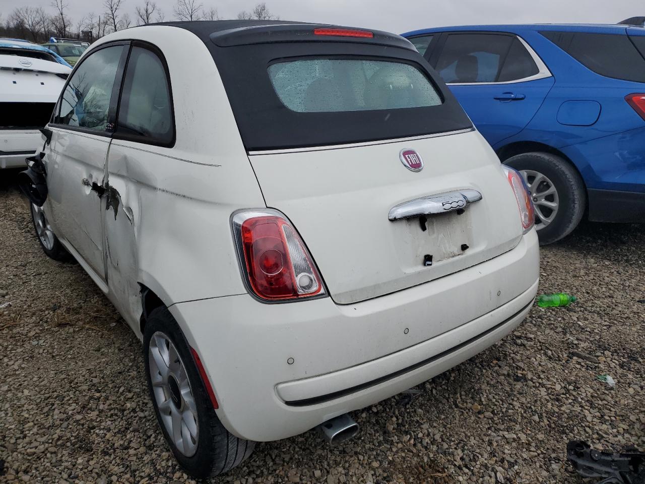 2015 Fiat 500 Pop VIN: 3C3CFFDRXFT624492 Lot: 83842874