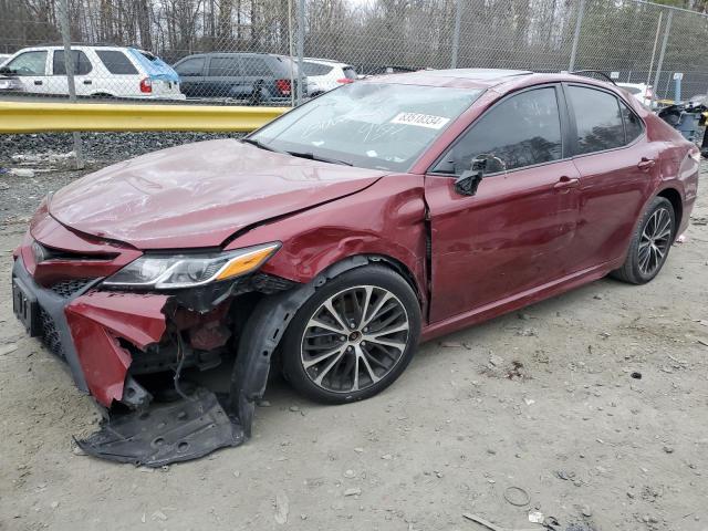  TOYOTA CAMRY 2018 Burgundy