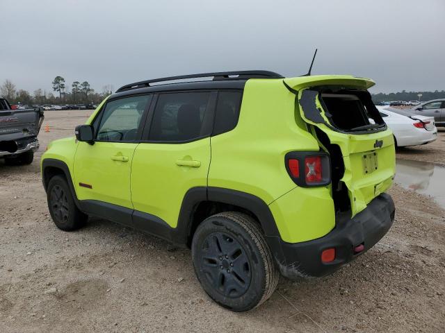  JEEP RENEGADE 2018 Zielony