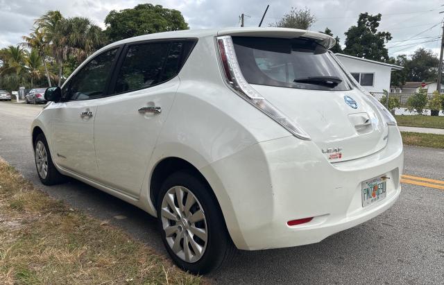 Hatchbacks NISSAN LEAF 2015 White