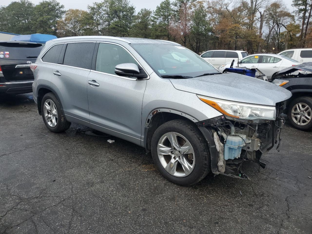 VIN 5TDDKRFH6FS159351 2015 TOYOTA HIGHLANDER no.4