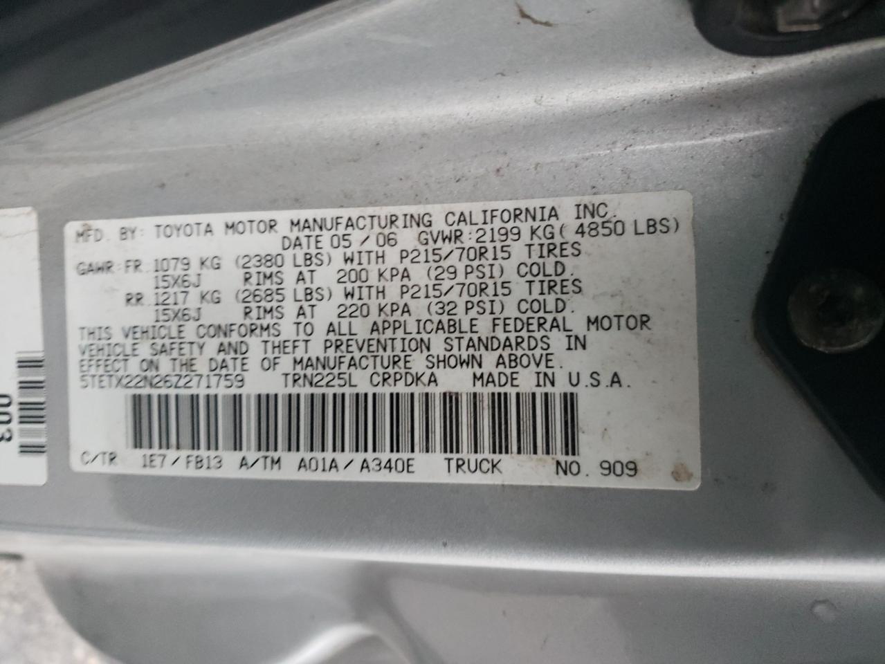 2006 Toyota Tacoma - Image 13
