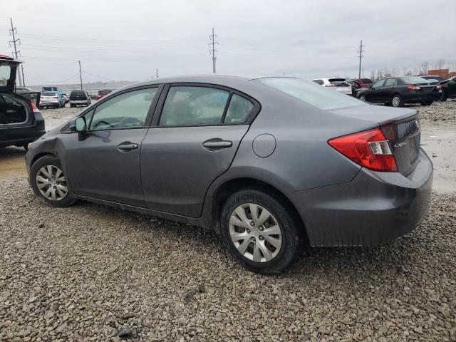  HONDA CIVIC 2012 Gray