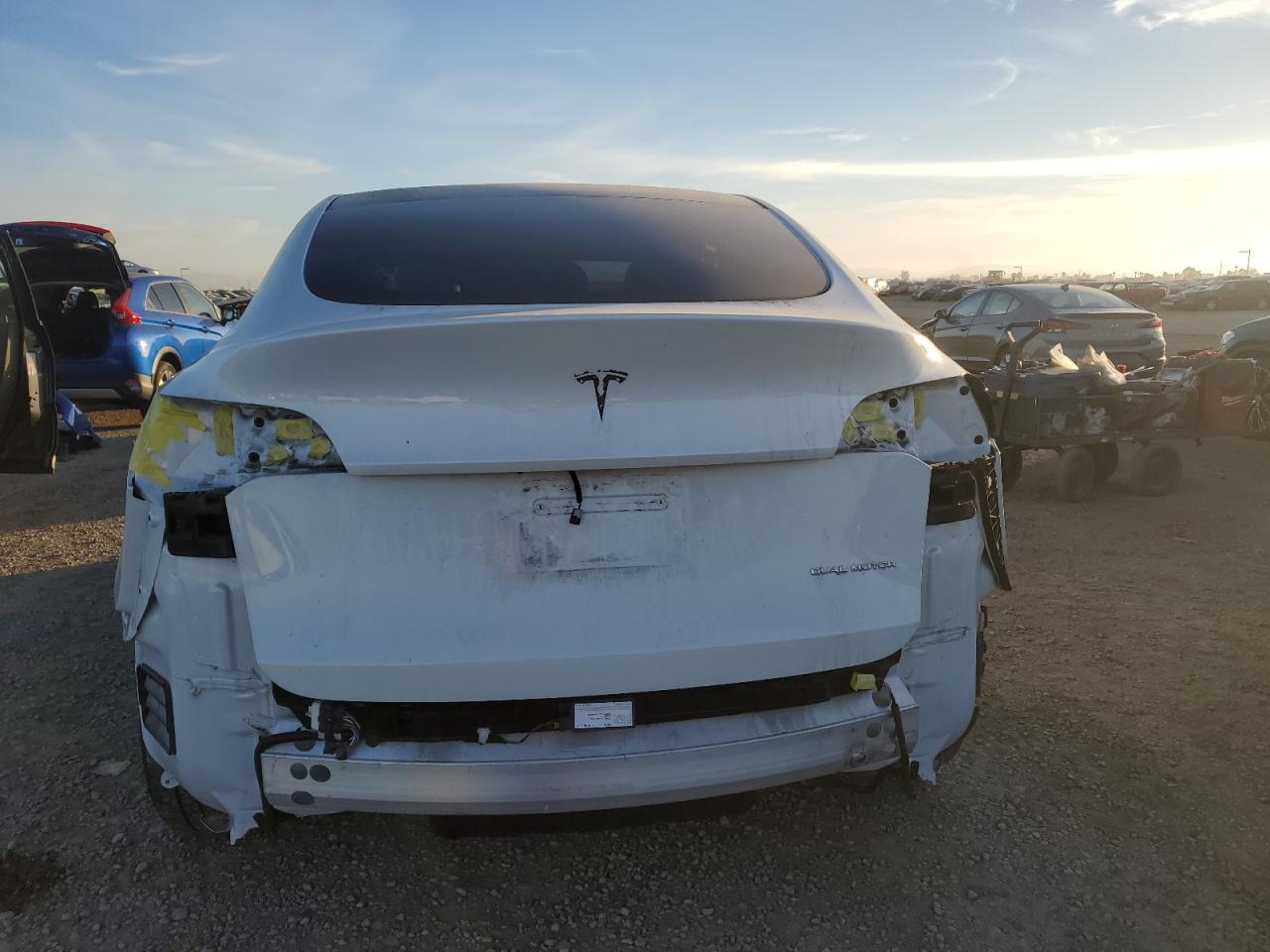 VIN 5YJYGDEE2MF158289 2021 TESLA MODEL Y no.6