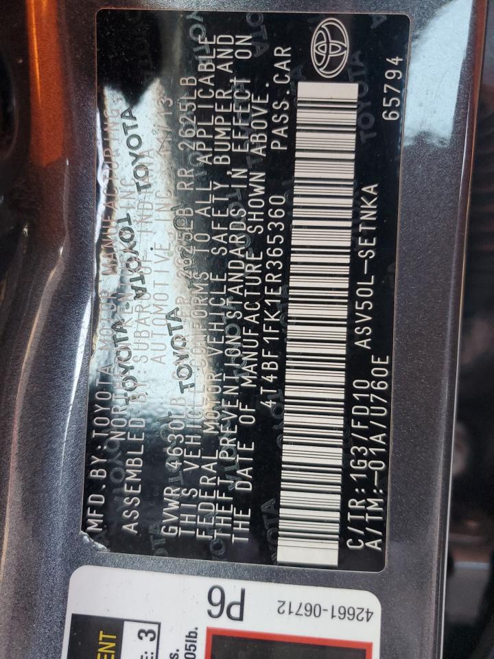 2014 Toyota Camry - Image 12