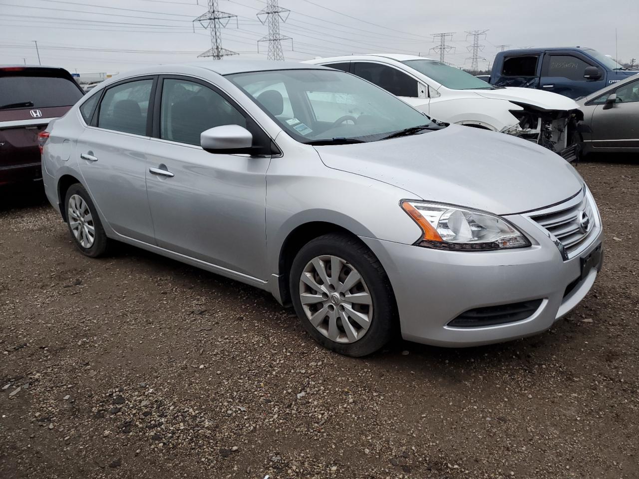 VIN 3N1AB7AP4EY216646 2014 NISSAN SENTRA no.4