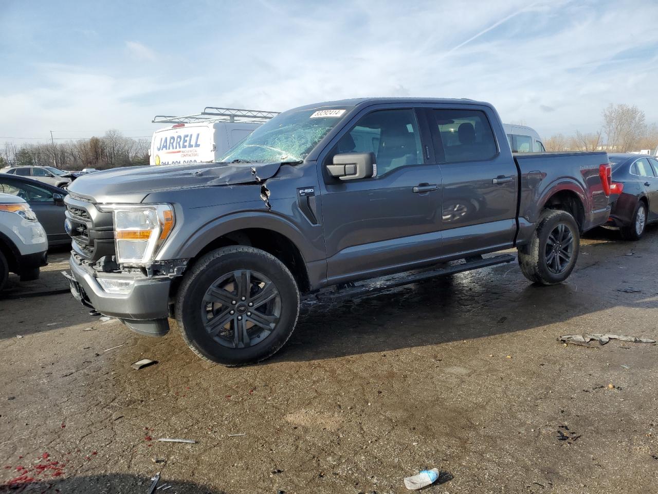 VIN 1FTFW1E81MFA51202 2021 FORD F-150 no.1