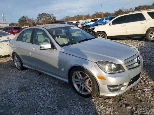  MERCEDES-BENZ C-CLASS 2012 Серебристый