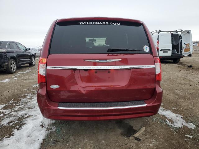  CHRYSLER MINIVAN 2013 Красный