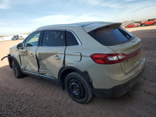  LINCOLN MKX 2016 Желтый