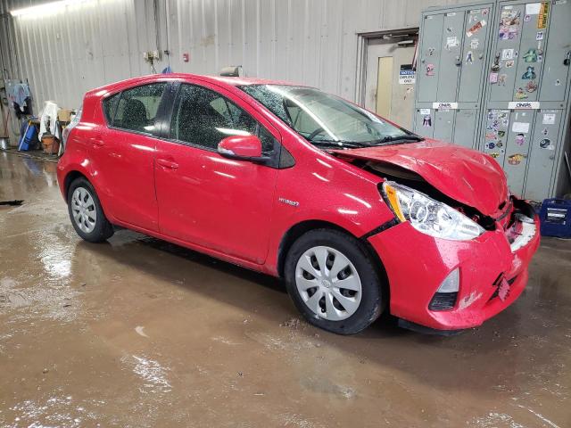  TOYOTA PRIUS 2014 Red