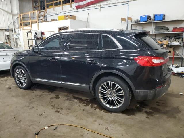  LINCOLN MKX 2016 Черный