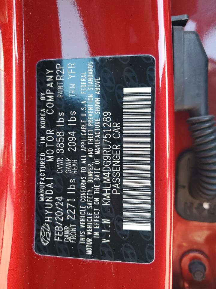 KMHLM4DG9RU751289 2024 HYUNDAI ELANTRA - Image 12