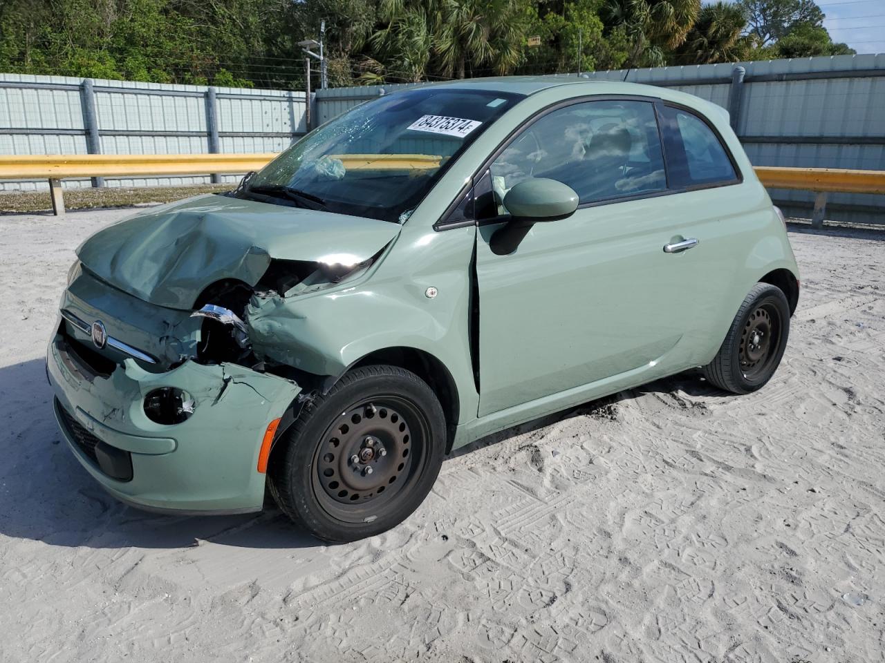 2015 Fiat 500 Pop VIN: 3C3CFFAR4FT555674 Lot: 84375374